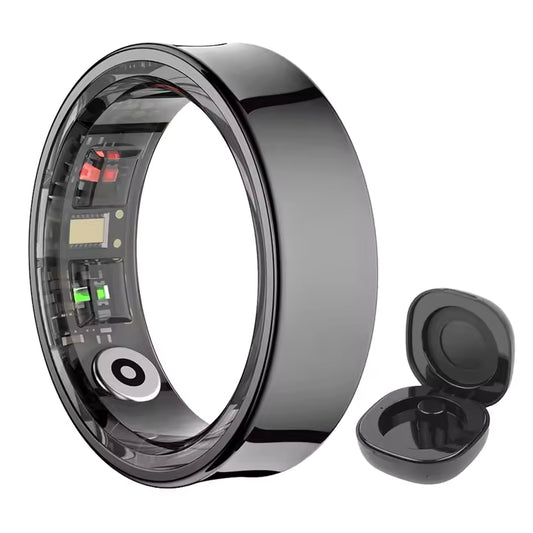 Smart Ring for Men & Women – Body Temperature, Sleep & Health Monitor | Compatible with iOS & Android